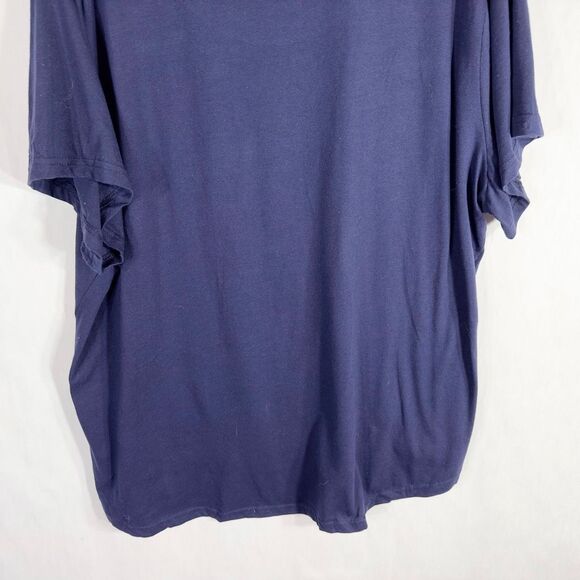Plus Sz 4X Tee Top Blue I Love Jesus But I Cuss a Little Christian Southern‎ 605 - Picture 5 of 7